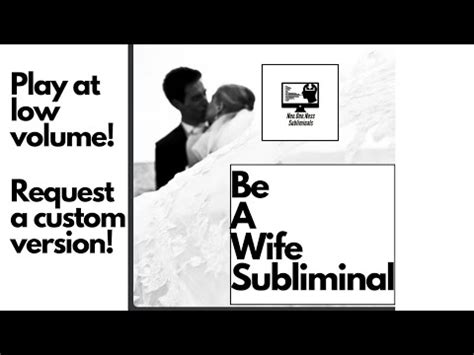 r subliminals|wife subliminals.